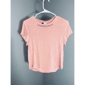 “Girls Bite Back” Crop ✨